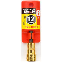 TJMデザイン タジマ SDソケットショート12 6角 TSK-SD12S-6K 1個（直送品）