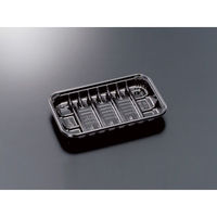 中央化学 フルーツ容器 椎茸 3号L BK 133363 1袋(100個)（直送品）