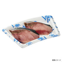 中央化学 鮮魚トレー 竹扇 102 笹内 36111 1袋(50個)（直送品）