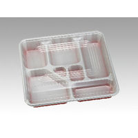 中央化学 仕出し弁当容器 DX 仕切 R-6-N ト付 96545 1ケース(200個(20個×10))（直送品）