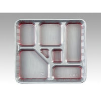 中央化学 仕出し弁当容器 DX 仕切 R-6-N 共付 22608 1ケース(200個(20個×10))（直送品）