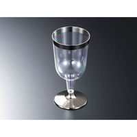 中央化学 グラス プラシルバー ワイン 6個入 59436 1ケース(40個(1個×40))（直送品）