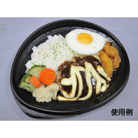 中央化学 軽食容器 CTF ラルゴ IM24-21 BK身 229526 1袋(50個)（直送品）