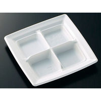 中央化学 軽食容器 CT 沙楽 KS18-18-A W 身 211508 1ケース(800個(50個×16))（直送品）