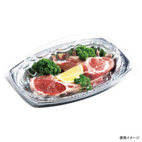 中央化学 オードブル容器 DX プラッター 240F B 120261 1ケース(600個(20個×30))（直送品）