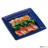 中央化学 軽食容器 CT 沙楽 K18-18 紺-BK 身1 18853 1袋(50個)（直送品）