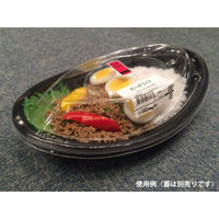 中央化学 軽食容器 SD セイル D27 BK 身 377549 1袋(50個)（直送品）