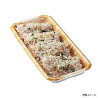 中央化学 発泡トレー DAT22-10 木肌OR 390955 1ケース(1200個(50個×24))（直送品）