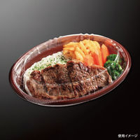 中央化学 惣菜容器 TP ボレノ M20-16 赤茶 身 17525 1ケース(600個(50個×12))（直送品）