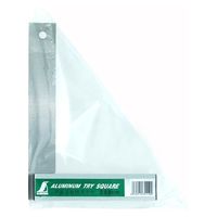 シンワ測定 アルミ台付スコヤ 20cm 目盛なし 74110 1個（直送品）