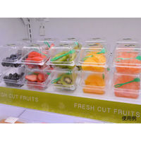 中央化学 フルーツ容器 CD 10-10 6H 173153 1袋(50個)（直送品）