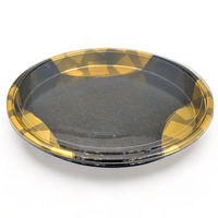 中央化学 寿司桶 DX 丸桶 70 金砂目-BK 身 106997 1袋(10個)（直送品）