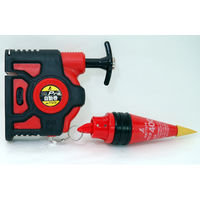 シンワ測定 ハンディ下げ振り Pro 自動巻 スイピタ400g付 赤 77376 1個