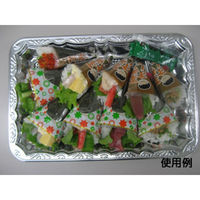 中央化学 オードブル容器 DXプラッター 角 30-20B 172486 1袋(20個)（直送品）