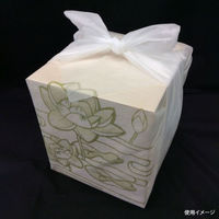 東京メディカル 不織布 風呂敷 美装 白・蓮 90×90cm 1602281 1袋(100個)（直送品）