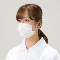 サンフラワー 使い捨てマスク エンゼル3PLY サージカルマスクα 頭掛 604046 1ケース(3000個(100個×30))（直送品）