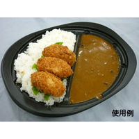 中央化学 惣菜容器 CT 街デリ ランチ DS24 BK 身 12534 1ケース(450個(50個×（直送品）