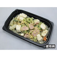 中央化学 惣菜容器 CT デリカン 18-12 BL 身 T 145318 1ケース(1200個(50個（直送品）