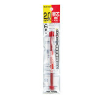 TJMデザイン すみつけ替芯(2.0mm) 硬質赤 S20S-RED 1箱(6本入)