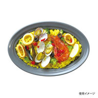 中央化学 軽食容器 CT 沙楽 M27-18 NGR-BK 身 11841 1袋(50個)（直送品）