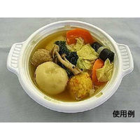 中央化学 軽食容器 CT 街デリ PAN 15 W 身 205278 1袋(50個)（直送品）