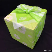 東京メディカル 不織布 風呂敷 美装 絞りグリーン 66×66cm 1602356 1袋(100個)（直送品）