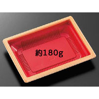 中央化学 弁当容器 CT WF-26-27 赤木目-BK 身L 31369 1ケース(600個(50個×（直送品）