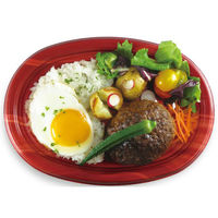 中央化学 軽食容器 TP オルマ M25-18 ベジ-R 身 19984 1ケース(400個(50個×8))（直送品）