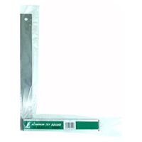 シンワ測定 アルミ台付スコヤ 30cm 目盛なし 74112 1個（直送品）