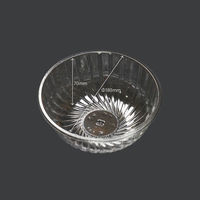 中央化学 冷麺容器 クリアボウル 大 透明蓋付 3814 1袋(50個)（直送品）