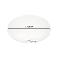 中央化学 DX 丸桶 40 防曇蓋L 201194 1ケース(100個(10個×10))（直送品）