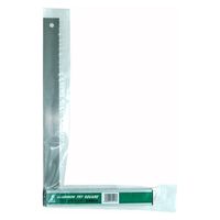 シンワ測定 アルミ台付スコヤ 35cm 目盛なし 74113 1個（直送品）