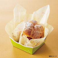 福重 フィルムシート ケーキシート フラワー クリーム 150×150mm バラ出荷 R-36 1袋(1000個)（直送品）