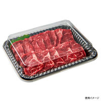 中央化学 オードブル容器 PD プレートK25-20 黒内 身 264838 1袋(50個)（直送品）