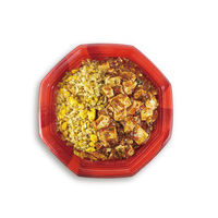 中央化学 軽食容器 TP オルマ 八角18 フラムR 身 19315 1ケース(600個(50個×12))（直送品）