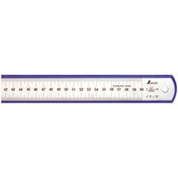 シンワ測定 イモノ尺 シルバー 60cm 12伸 cm表示 16071 1本（直送品）