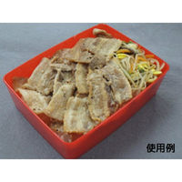 中央化学 インジェクション容器 うな重 赤 共付 10272 1ケース(350個(50個×7))（直送品）