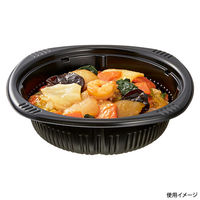 中央化学 汎用トレー CT ドン KM17 BK 身-2 119776 1ケース(600個(50個×12))（直送品）