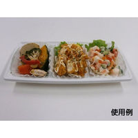 中央化学 軽食容器 CT 沙楽 KS24-12-A W 身 212076 1袋(50個)（直送品）