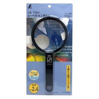 シンワ測定 ルーペ Bー4 リーディング用 二重焦点 100mm 2倍&4倍 75521 1個（直送品）