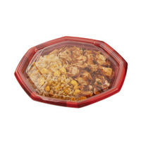 中央化学 軽食容器 TP オルマ 八角21 フラムR 身 19380 1袋(50個)（直送品）