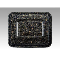 中央化学 仕出し弁当容器 HS 仕切-28 黒-花小舞 共付 172247 1袋(20個)（直送品）