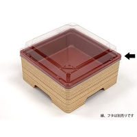 アクタ 折箱 ワン折 小隅45A 赤 底 2000019293 1袋(50個)（直送品）