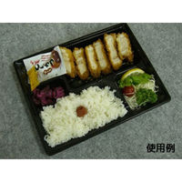 中央化学 弁当容器 HS 古今 L-5 BK 身 170647 1ケース(600個(50個×（直送品）