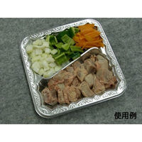 中央化学 オードブル容器 DXプラッター角20-20 2S B 66746 1袋(20個)（直送品）