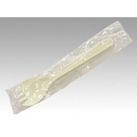 中央化学 使い捨てカトラリー FDフォーク付スプーン 140 単袋入 635268 1袋(100個)（直送品）