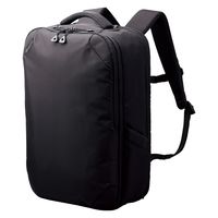 ビジネスバッグ リュック 大容量 25L 撥水加工 15.6インチノートPC 収納可 ブラック BM-BPBGBK エレコム 1個（直送品）
