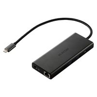 ドッキングステーション タイプC ハブ 10in1 HDMI LAN SD USB-C USBハブ DST-W03 エレコム 1個（直送品）