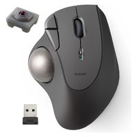 トラックボール マウス ワイヤレス 無線 IST 5ボタン 人工ルビーユニット 黒 M-IT10DRABK エレコム 1個（直送品）