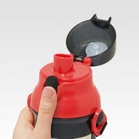 スケーター PSB5SANAG 抗菌 食洗機対応 直飲みプラワンタッチボトル 【チョロQ)】 648502-PSB5SANAG 1個